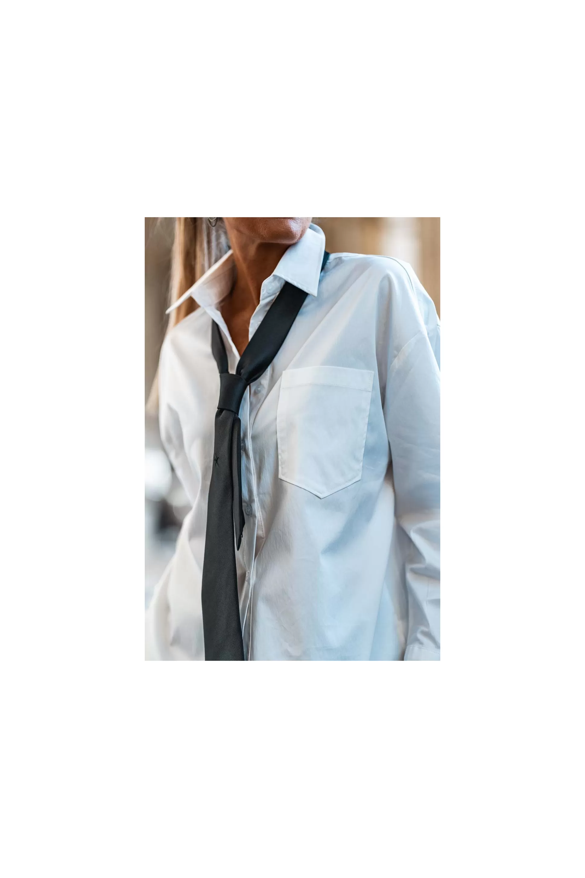 Best Sale Chemise Diego Blanc Blouses / Chemises