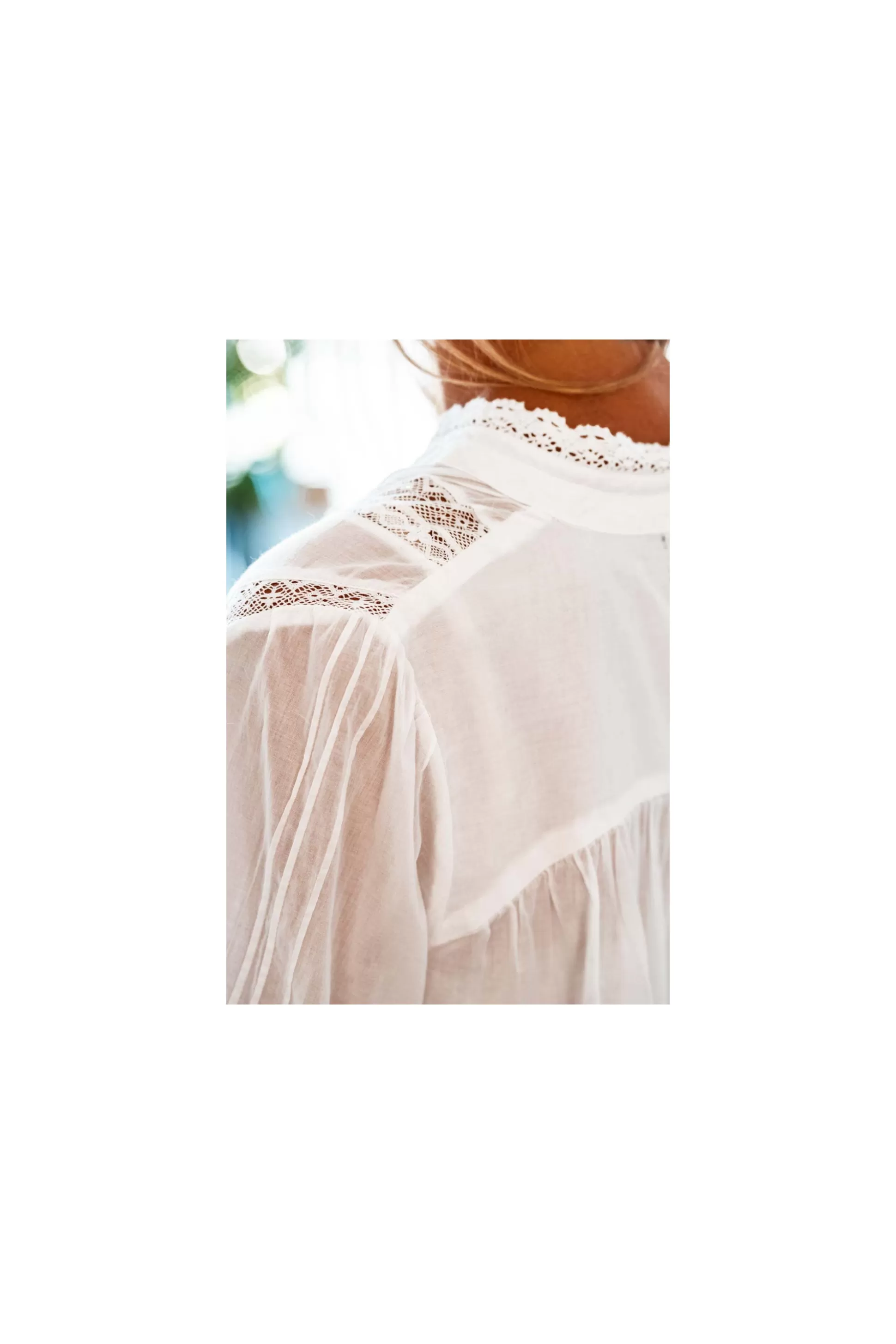 Best Sale Chemise Nella Blanc Blouses / Chemises