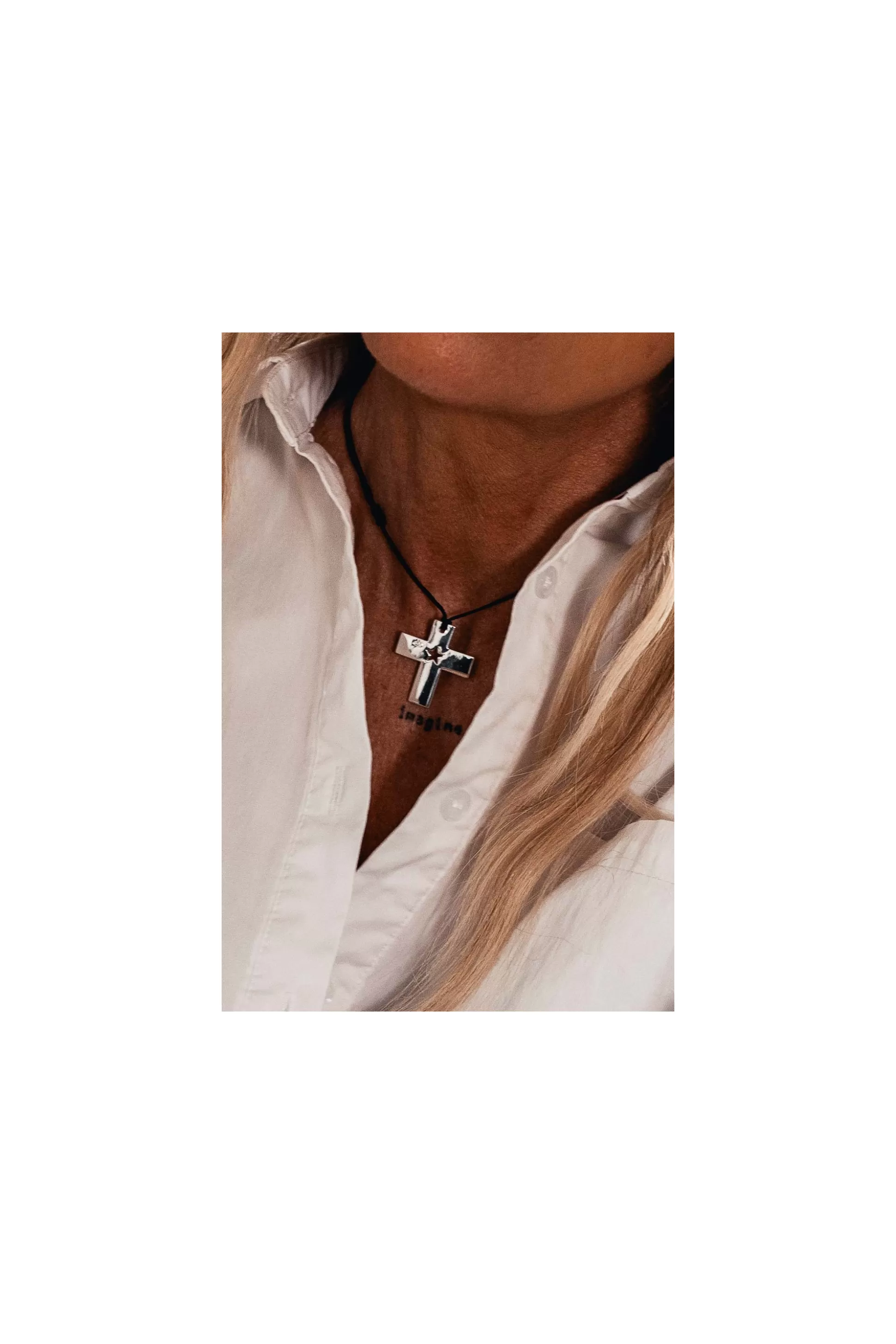 Store Collier Cruz Silver Accessoires