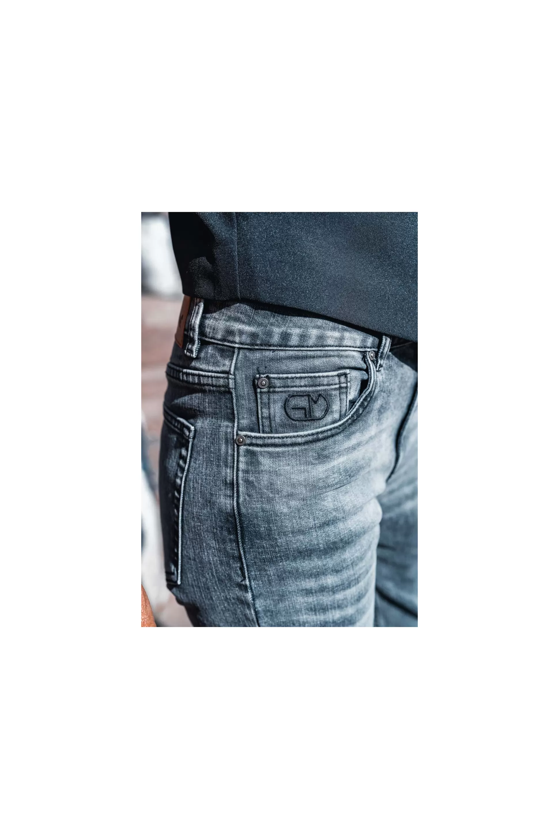 Shop Jeans Brandon Gris Jeans