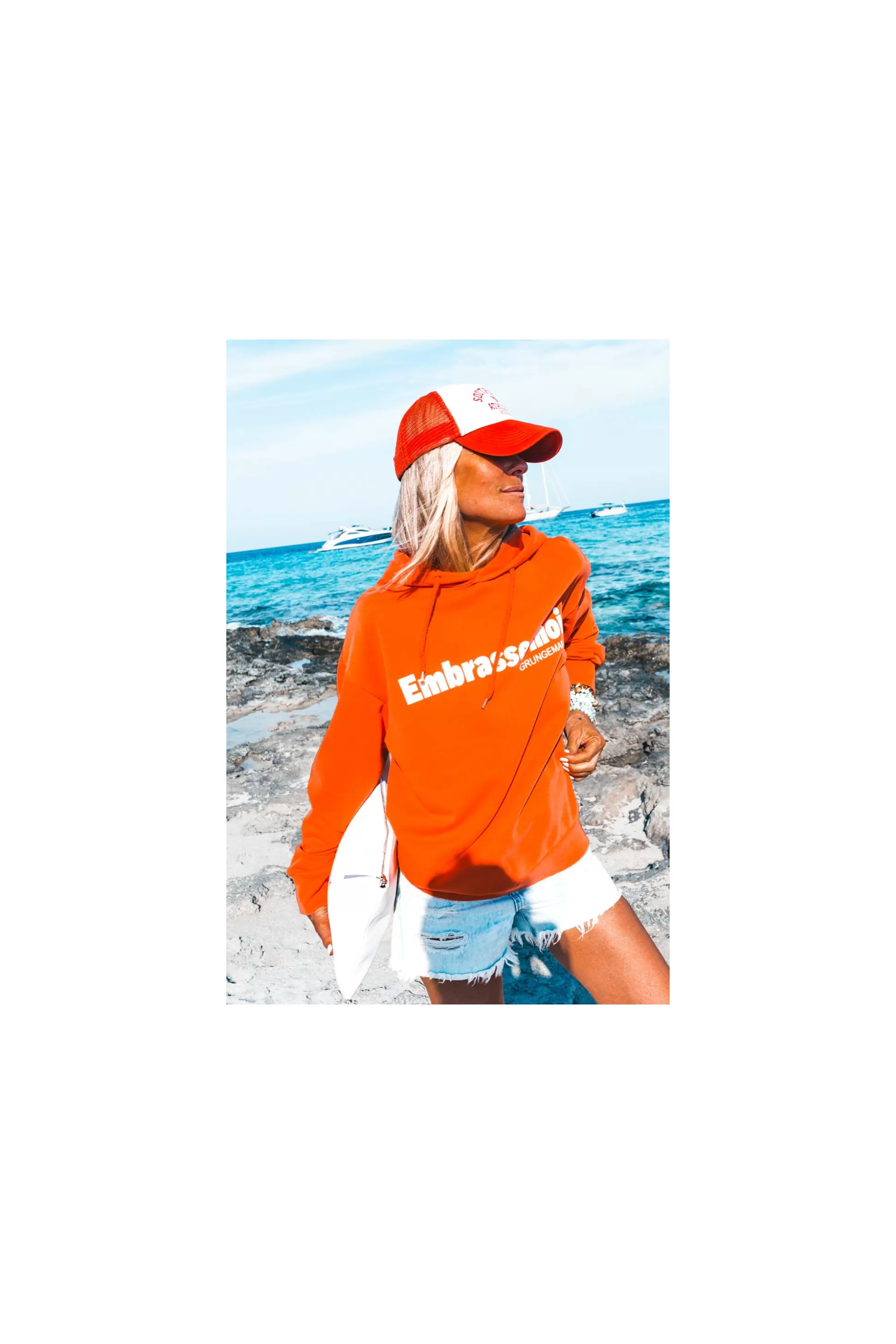 Best Sale Sweat Embrassemoi Orange Sweats